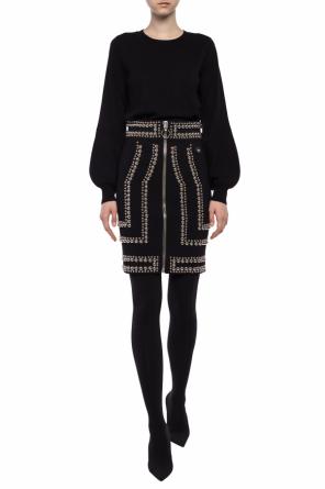 'studs silver' skirt, zdjęcie 2 'studs silver' skirt od Philipp Plein